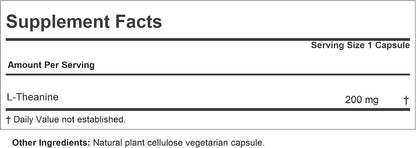 ANDREW LESSMAN Theanine 200 mg – 60 Capsules