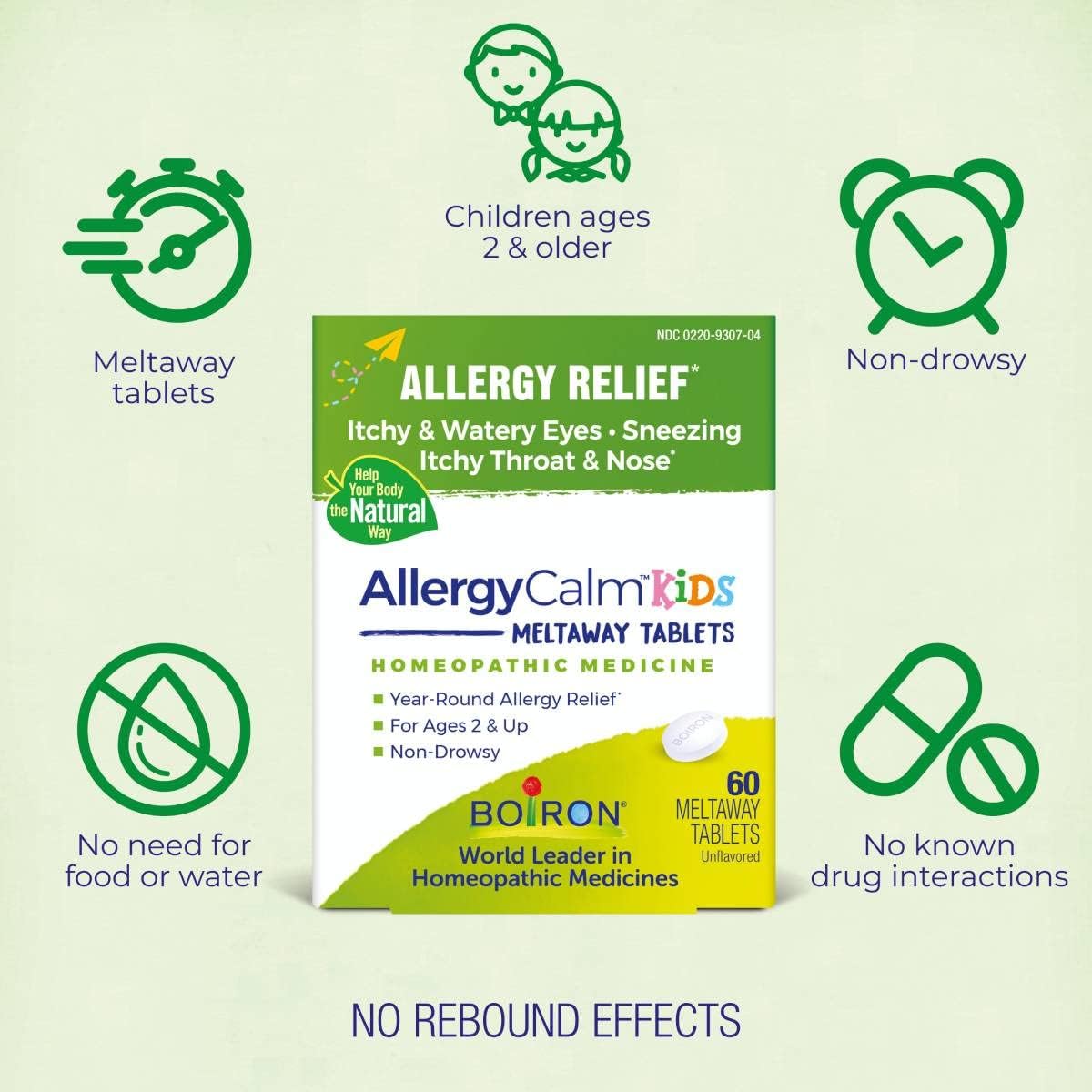 Boiron AllergyCalm Kids Tablets – 60 Tablets - görsel 4