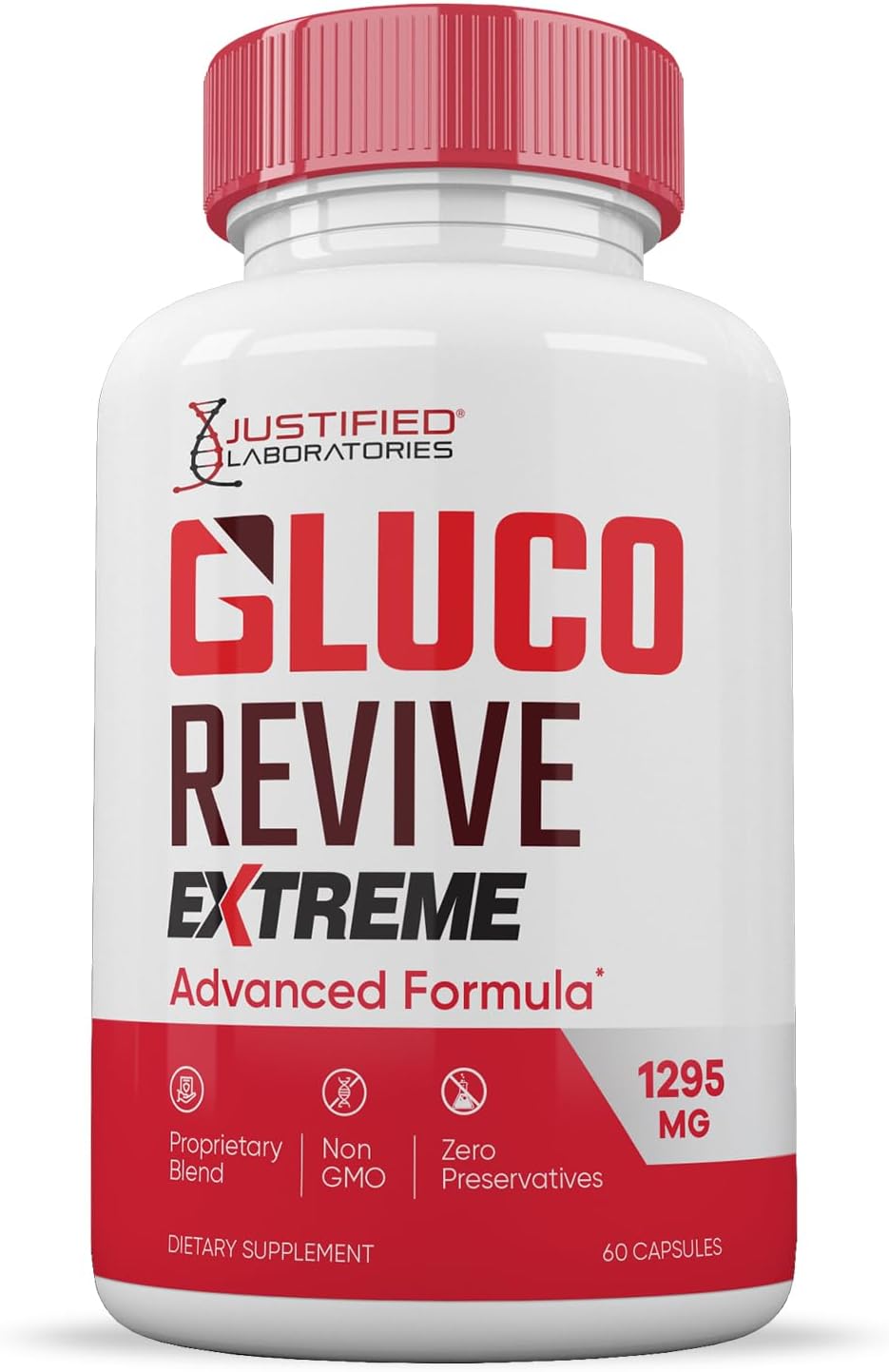Gluco Revive Extreme 1295mg – Glyco Support Supplement (Pack of 3, 180 Capsules) - görsel 4