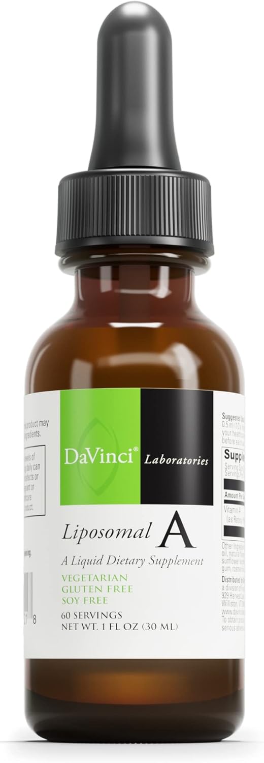 DAVINCI Labs Liposomal A - Liquid Vitamin A Supplement - görsel 1