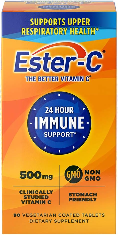 Ester-C Vitamin C 500 mg Tablets – 60 Tablets - görsel 8