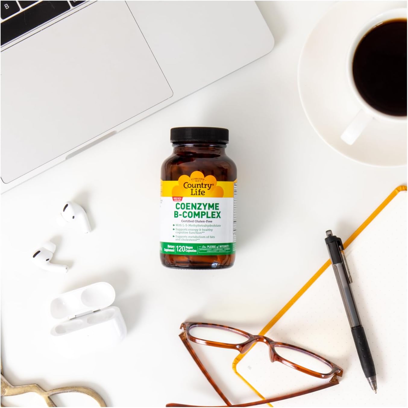 Country Life Coenzyme B-Complex, 120 Capsules - görsel 8