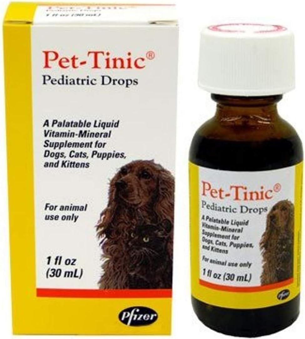Pet-Tinic Paediatric Drops for Dogs, Cats, Puppies and Kittens, 30 ml - görsel 1