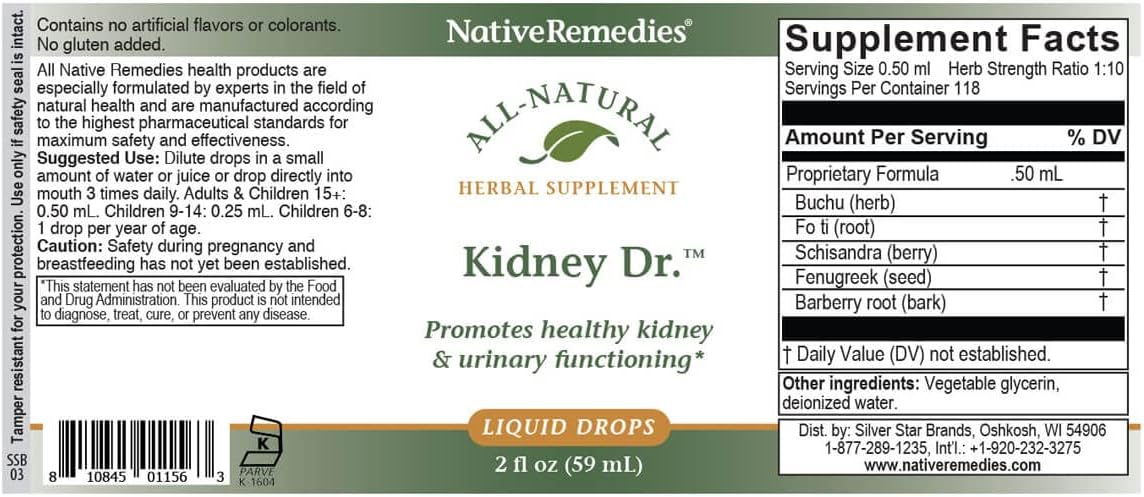 Native Remedies Kidney Dr. 2 Pack - görsel 3