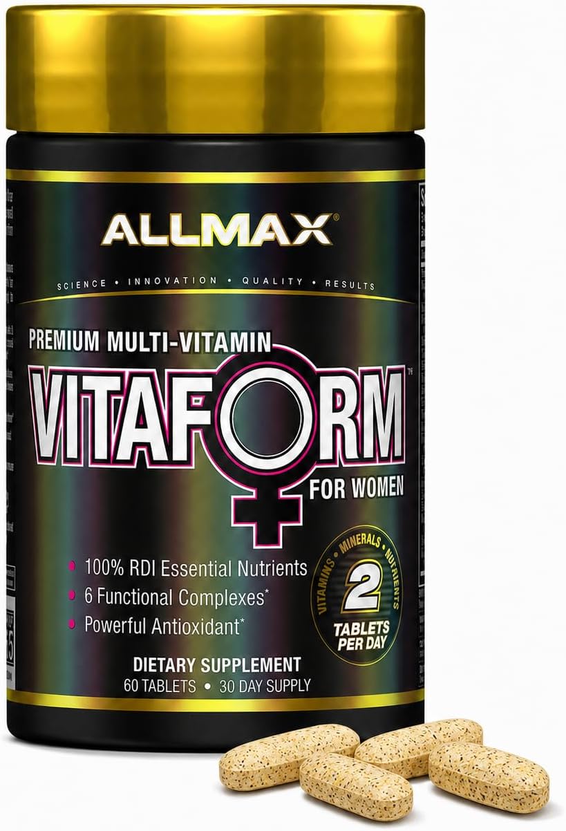 ALLMAX VITAFORM - Premium Multivitamin for Women - 60 Tablets - görsel 1