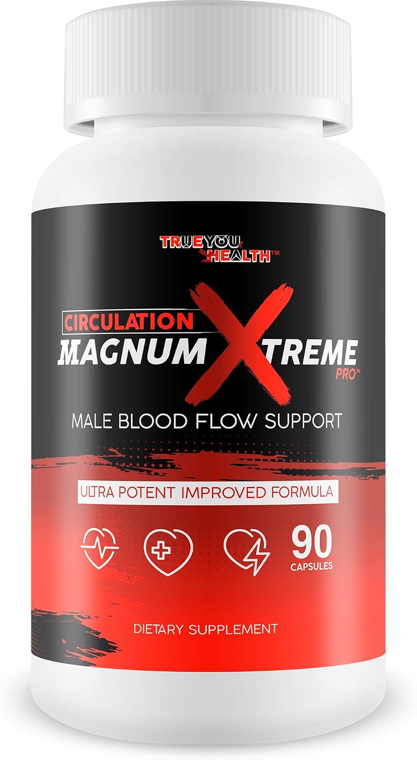Circulation Magnum Xtreme Pro - Advanced Formula - Blood Flow & Circulation Supplement for Men and Women - With L-Citrulline and Ginkgo Biloba - Natural Support for Vascular Health - görsel 1