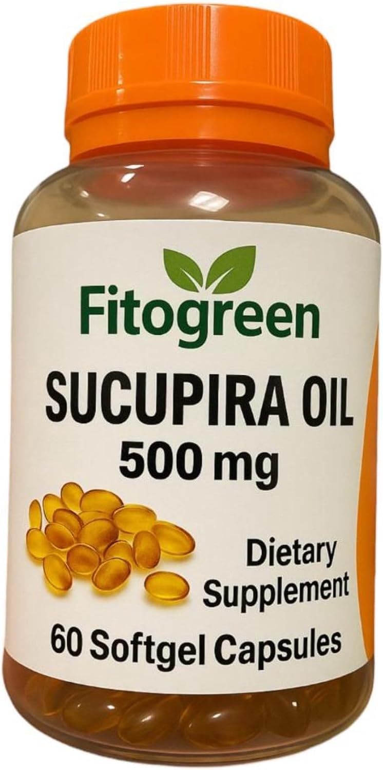 Fitogreen Sucupira Oil (Pterodon emarginatus) 500 mg – 60 Soft gel capsules – Plant Based - görsel 1