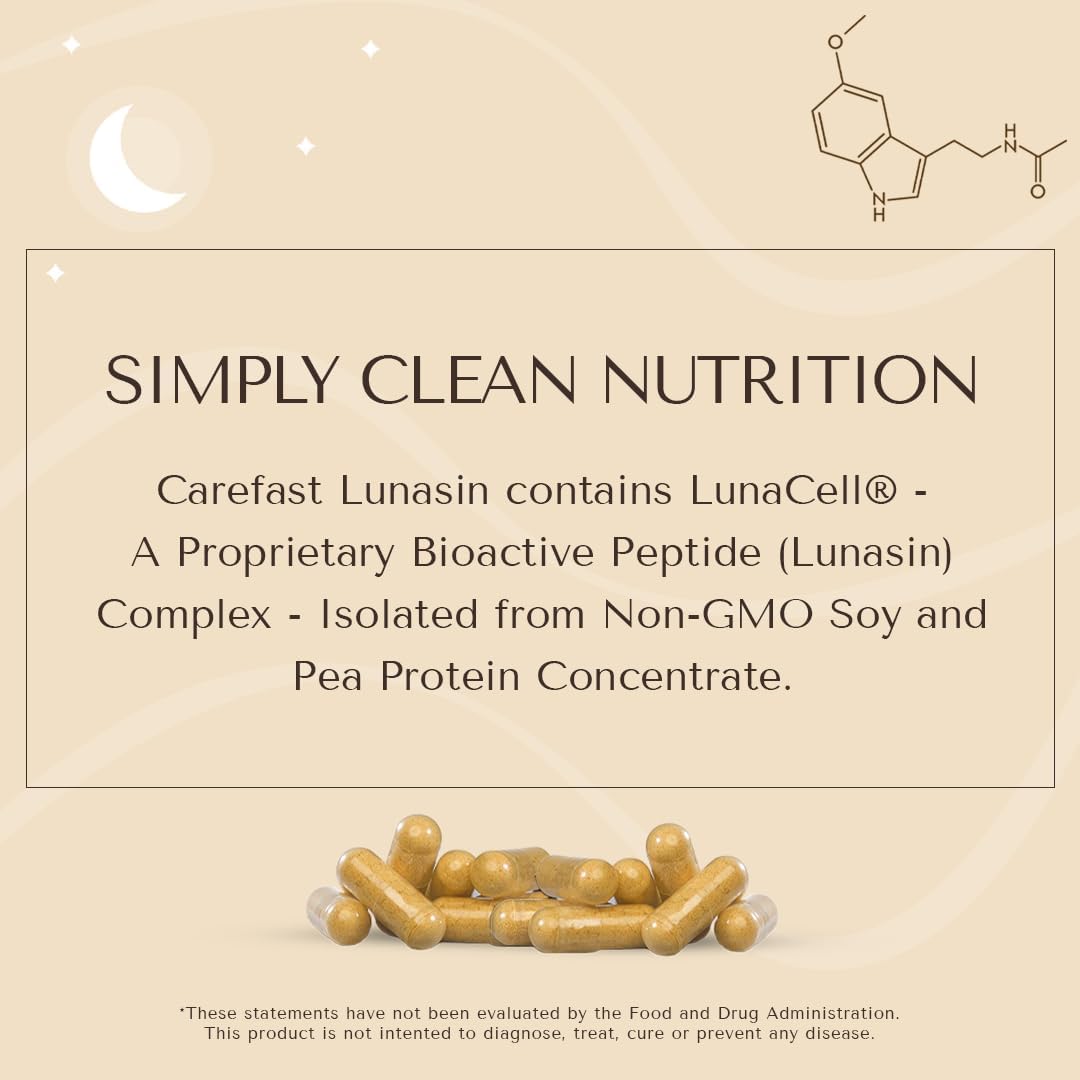 CAREFAST Lunasin - Cellular Health, Antioxidant & Epigenetic Support - görsel 7