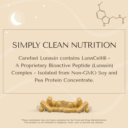 CAREFAST Lunasin - Cellular Health, Antioxidant & Epigenetic Support