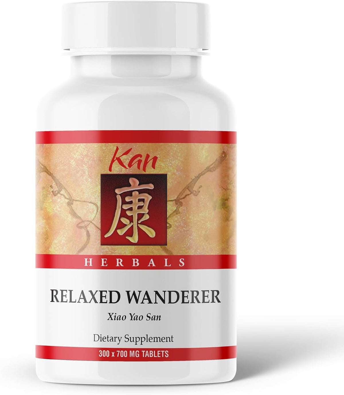 Kan Herbs Relaxed Wanderer Tablets – Traditional Chinese Herbal Blend (300 Tablets) - görsel 1