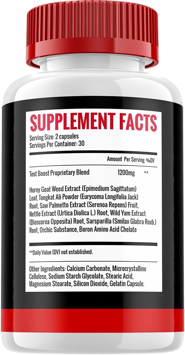 Erox Plus for Men – Natural Dietary Supplement, 60 Capsules - görsel 5