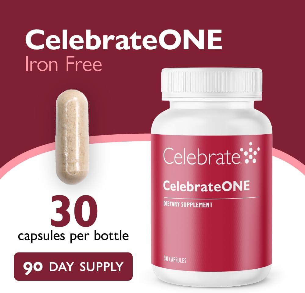 CelebrateONE Iron-Free Once Daily Bariatric Multivitamin - 90 Capsules - görsel 2