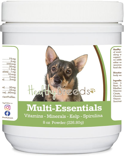 Healthy Breeds Swedish Vallhund Multi-Essentials Powder for Dogs - An Ideal Supplement of Vitamins, Minerals & Antioxidants for Your Dog - 227g