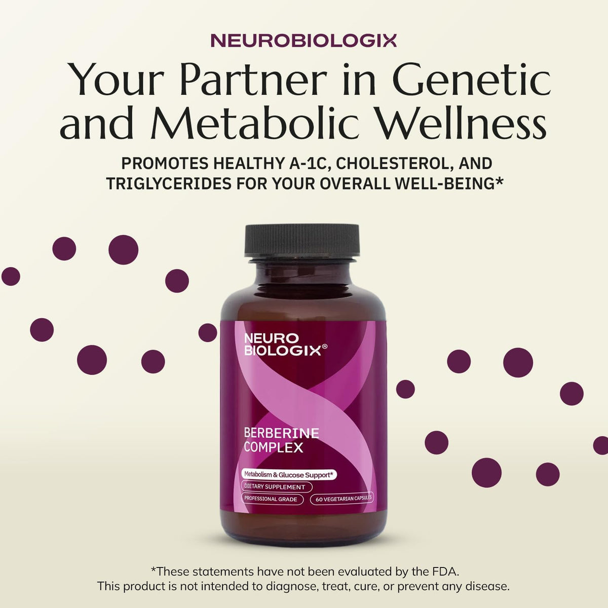 Neurobiologix Berberine Complex – Metabolic & Weight Management Support with Alpha Lipoic Acid, Biotin & Chromium, 60 Capsules - görsel 8
