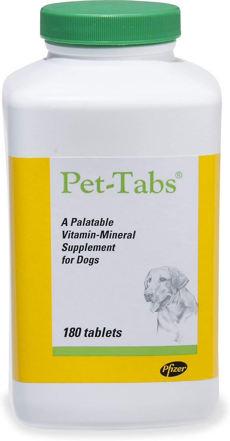 Pet Tabs Original Formula Vitamin Supplement for Dogs, 180 Count - görsel 1