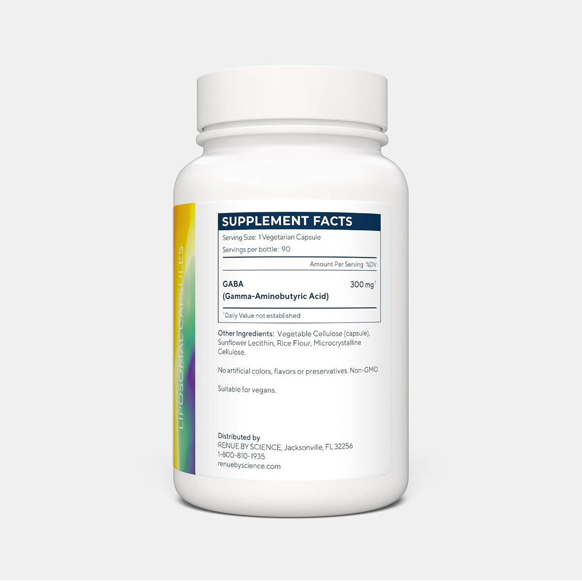 Renue By Science GABA Liposomal Supplement - 300mg, 90 Capsules - görsel 3