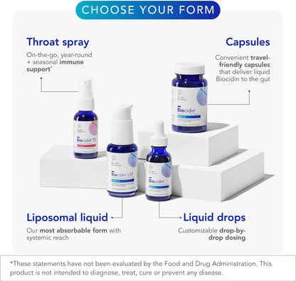 Biocidin LSF - Liposomal Formula for Gut Cleanse, Detox & Biofilm Defence