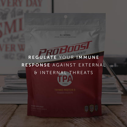 ProBoost Thymic Protein A (TPA) Powder Sachets - Immune Support - 60 Sachets, 4 mcg Each