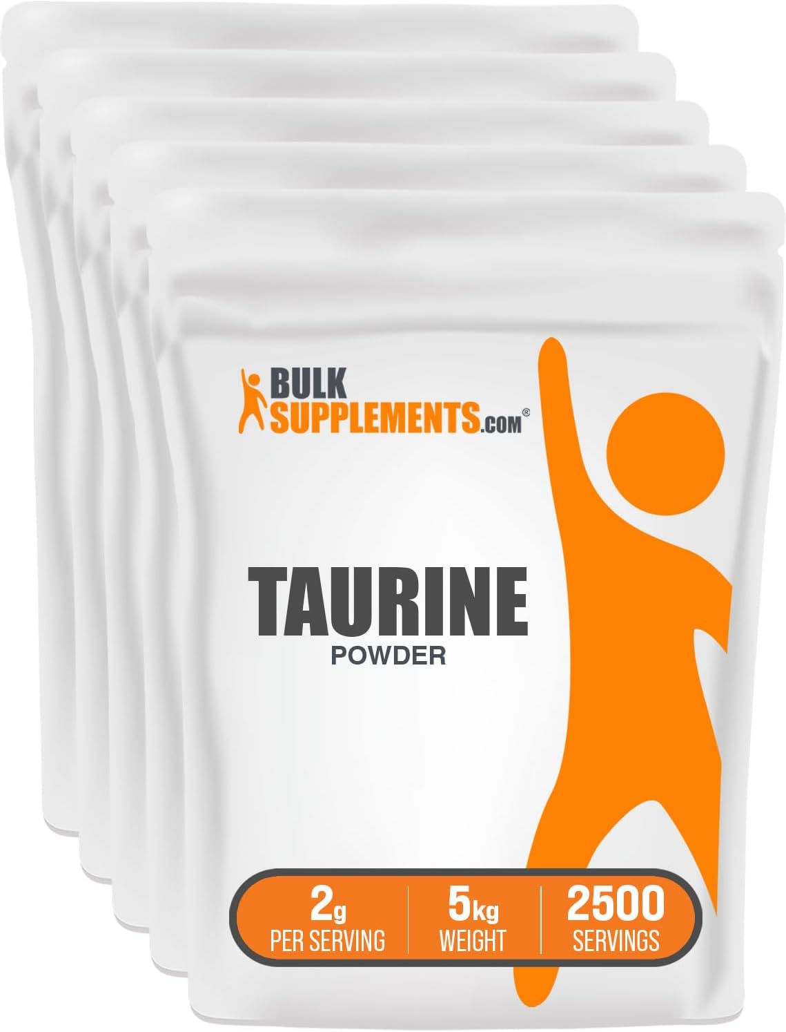 BulkSupplements.com Taurine Powder - Unflavoured, Gluten-free, 2g per Serving, 500g - görsel 7
