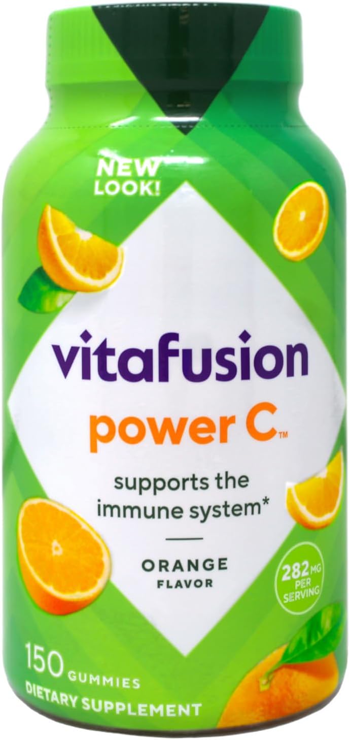 Vitafusion Power C Gummy Vitamins, 150 Count - görsel 1