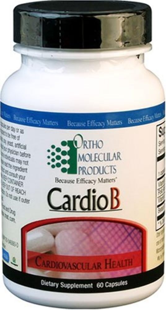 Ortho Molecular Products Cardio B, 60 Capsules - görsel 3