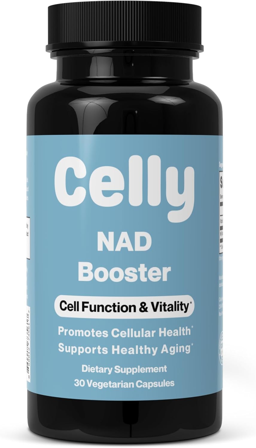 Celly NAD Booster | Longevity Supplement for Healthy Ageing with NR and Nicotinamide - görsel 1