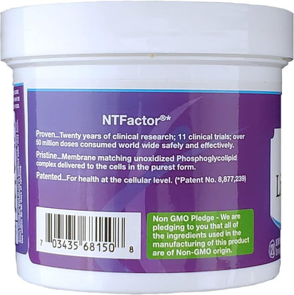 Nutritional Therapeutics NTFactor Lipids Powder – Cell Membrane Support, 240 Servings