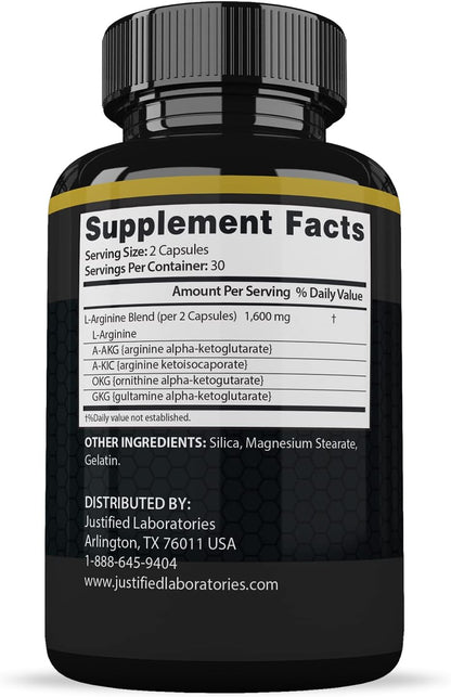 (5 Pack) Vigour Now Max 1600mg All Natural Advanced Men's Health Formula 300 Capsules