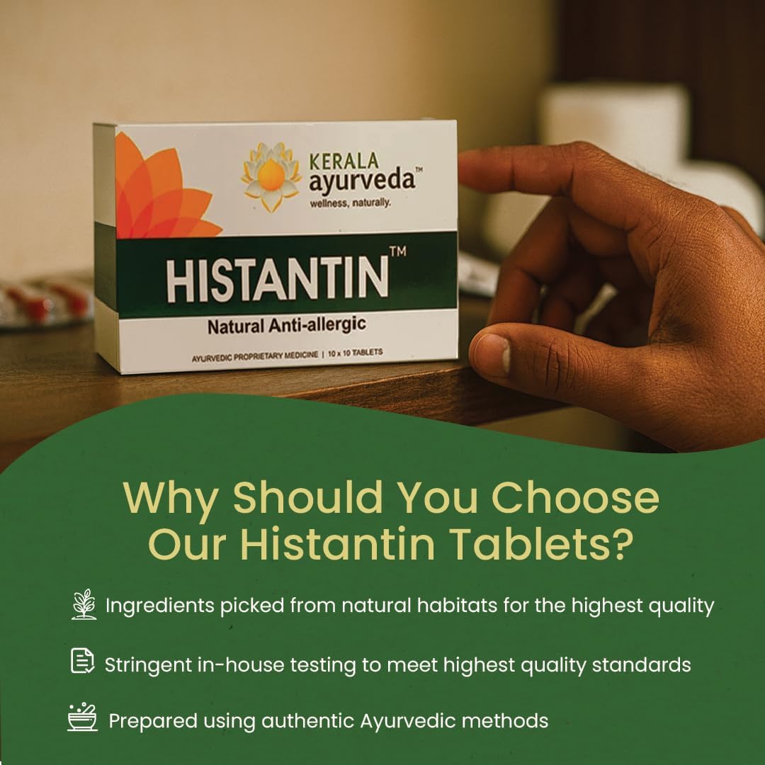 Kerala Ayurveda Histantin (100 Tablets) - görsel 6