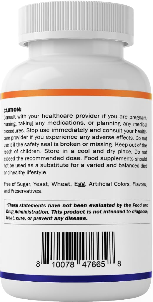 Vitamatic P5P 100 mg (Pyridoxal-5-Phosphate) – Active Form of Vitamin B6 – Energy and Nervous System Support – Non-GMO, Gluten-free – 240 Tablets - görsel 9