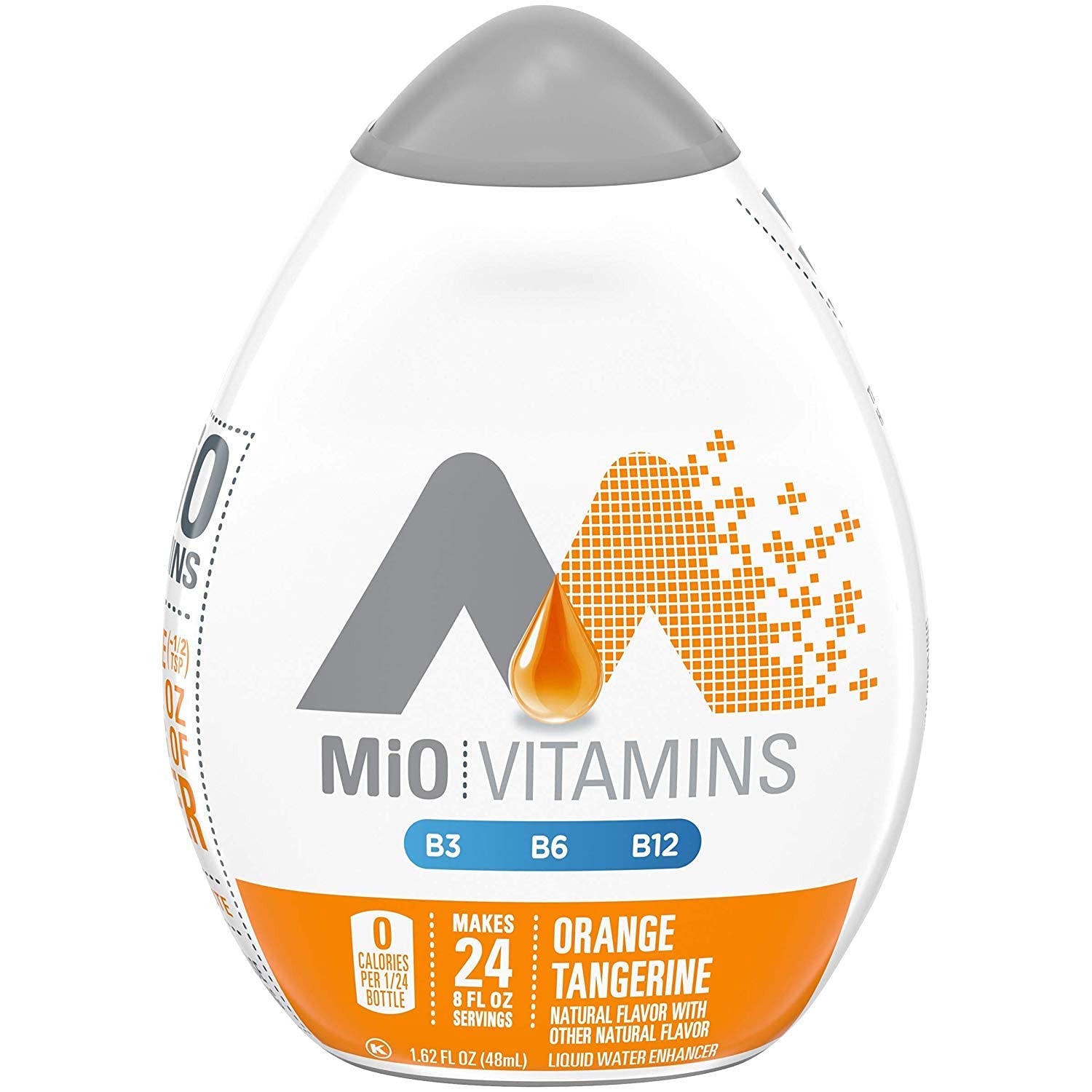 Mio Vitamins Liquid Water Enhancer, Orange Tangerine, 48 ml, 4-Pack - görsel 1