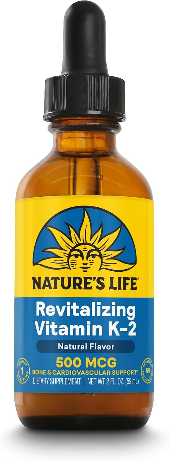 Nature's Life Vitamin K2 (MK7) Drops, 59 ml - görsel 1