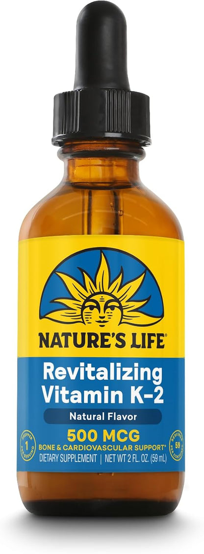 Nature's Life Vitamin K2 (MK7) Drops, 59 ml