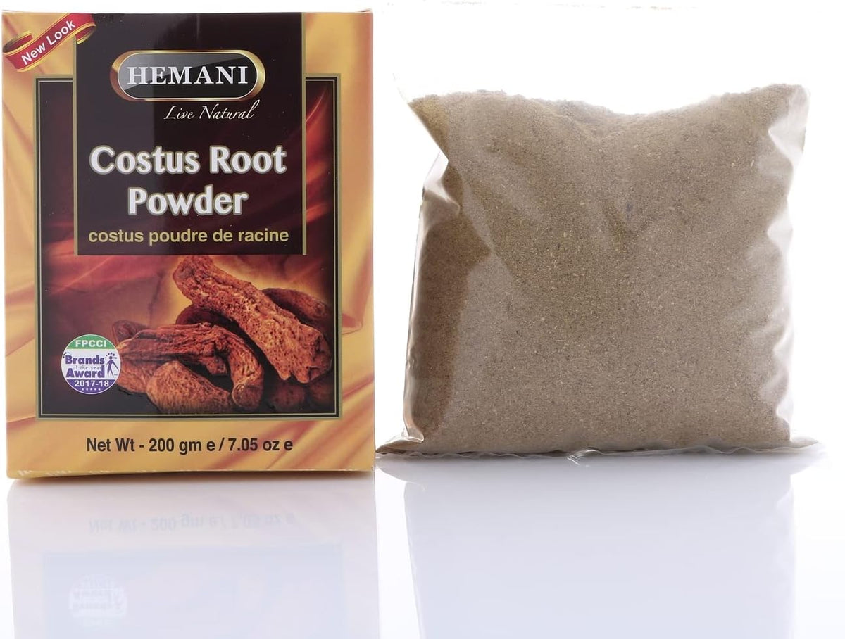 Hemani Costus Root Powder 200g - Qust Al-Hindi Prophetic Medicine Herb - görsel 7