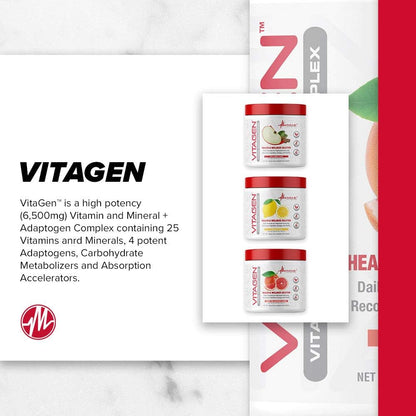 Metabolic Nutrition Vitagen, Vitamin Adaptogen Complex, 240g (Lemonade Flavour)