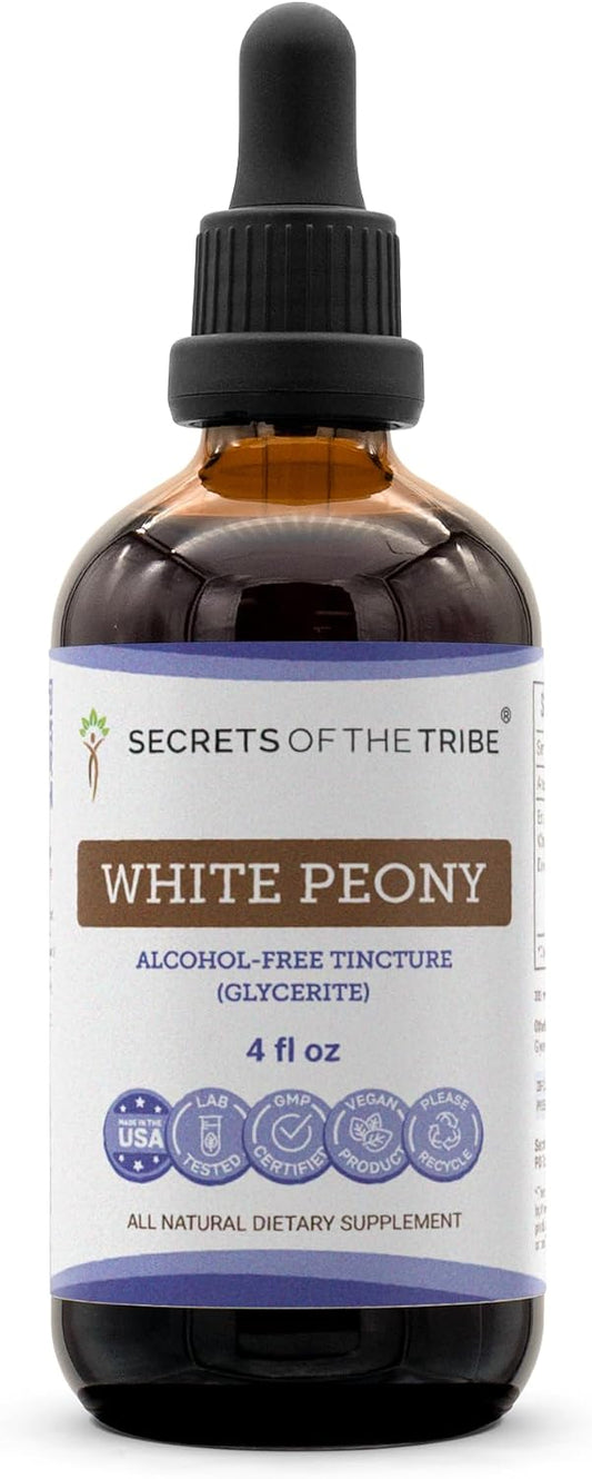 Secrets of the Tribe White Peony Alcohol-Free Liquid Extract, 120 ml