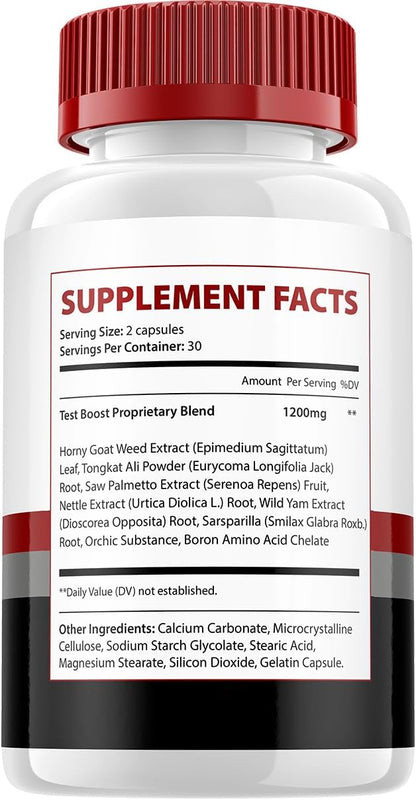 Eronex for Men Capsules – All-Natural Support Formula (5 Pack – 300 Capsules)