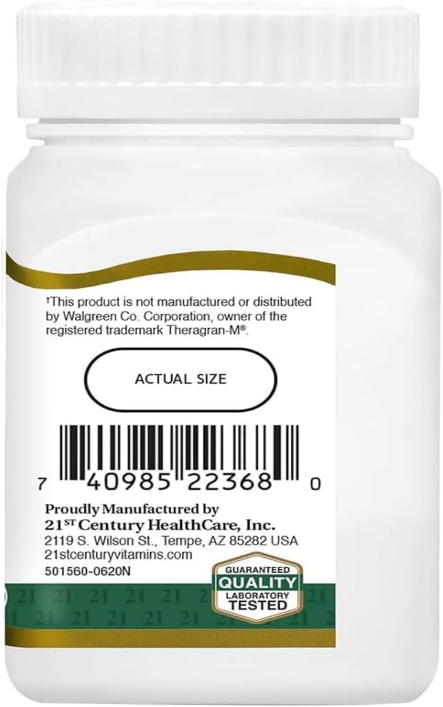 Multivitamin Supplement – Similar to Threagran M, 130 Tablets - görsel 3