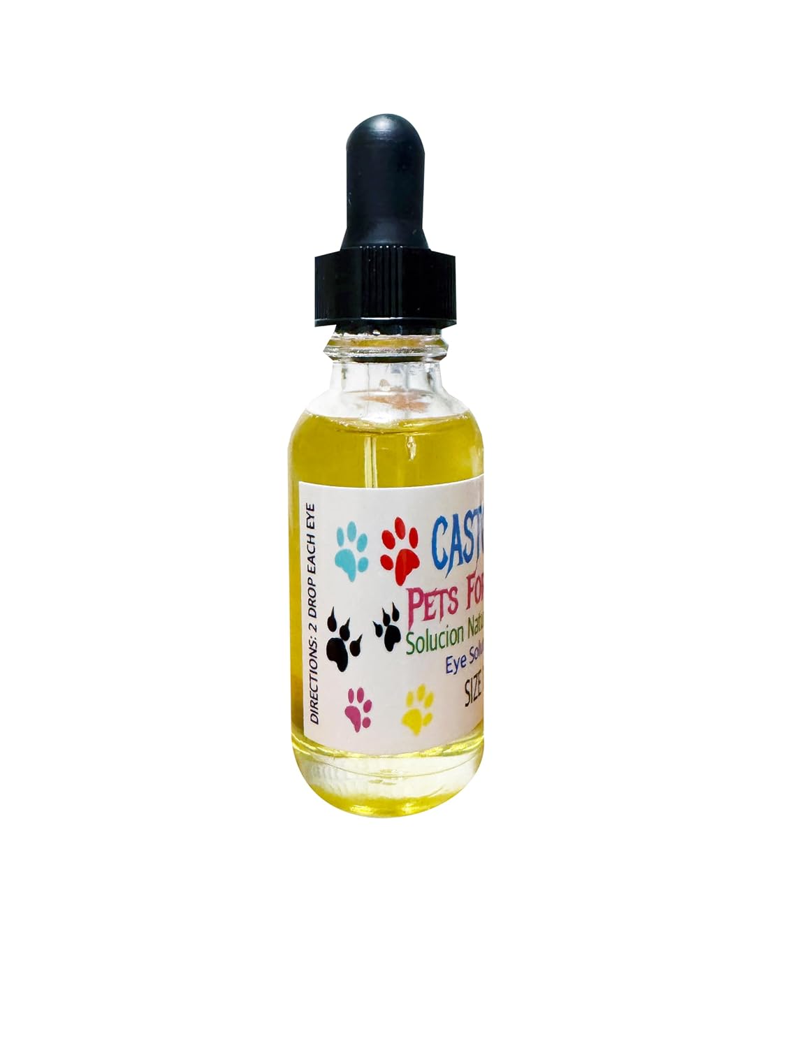 Casa Botanica Castor Oil 1 fl oz (30 ml) Pet Formula – Organic Cold Pressed, Non-GM, Hexane-Free - görsel 2