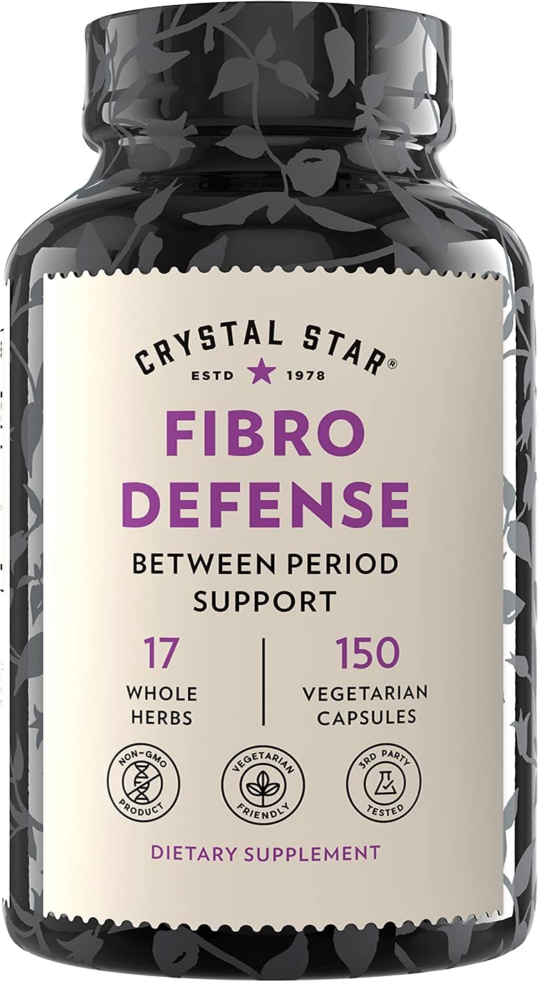 Crystal Star Fibro Defence, 150 Capsules - 17 Whole-Herb Blend for Women - görsel 1