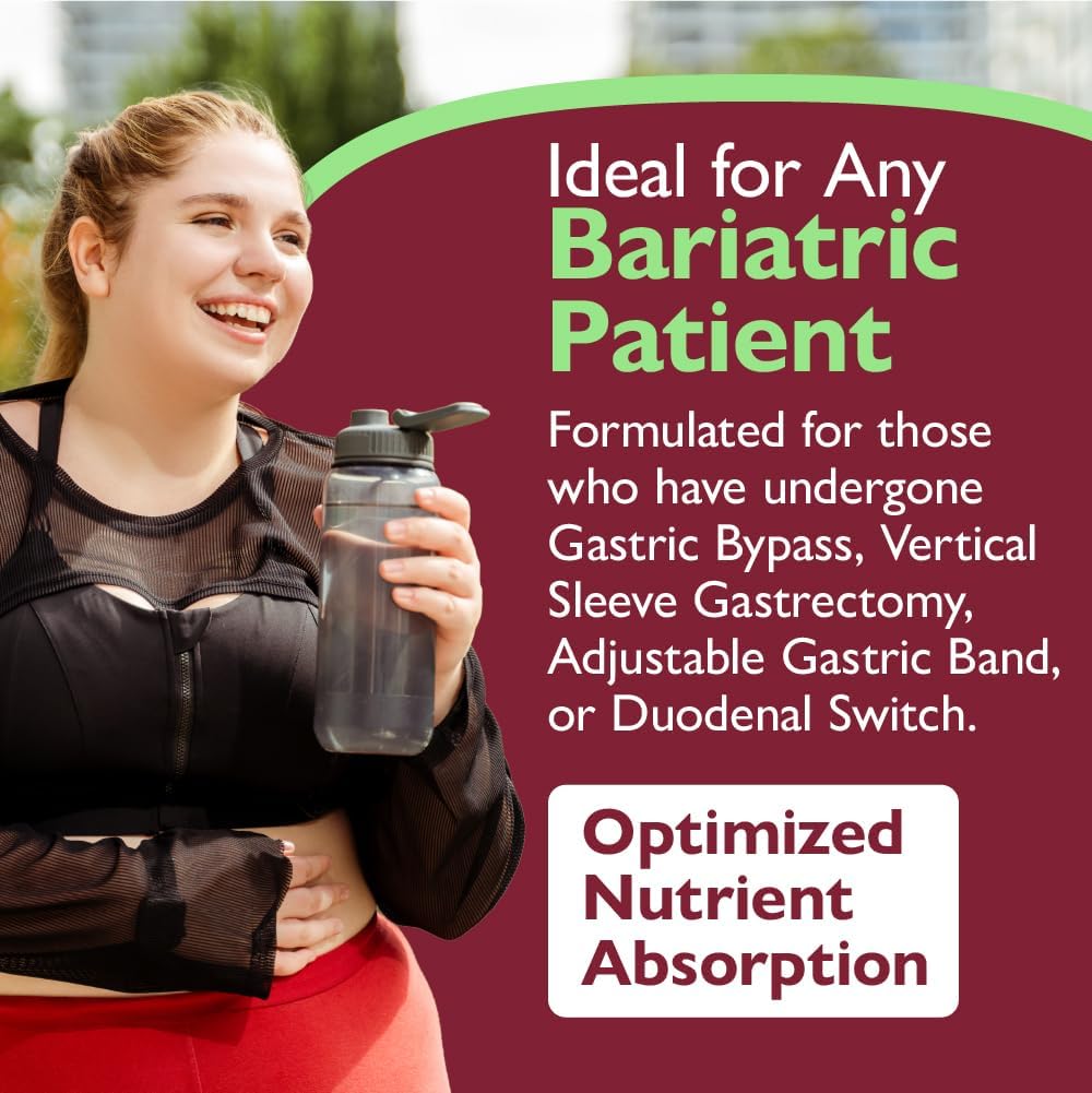 Celebrate Vitamins 4-in-1 Bariatric Multivitamin with Calcium Citrate Protein Shake, Vanilla Cake Batter, 14 Servings - görsel 7