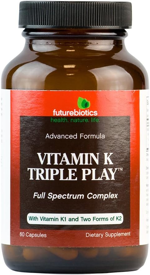 Futurebiotics Vitamin K Triple Play, 60 Capsules - görsel 1