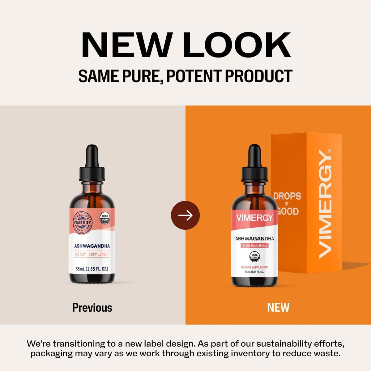 Vimergy USDA Organic Ashwagandha Liquid Extract – 55 ml - görsel 5