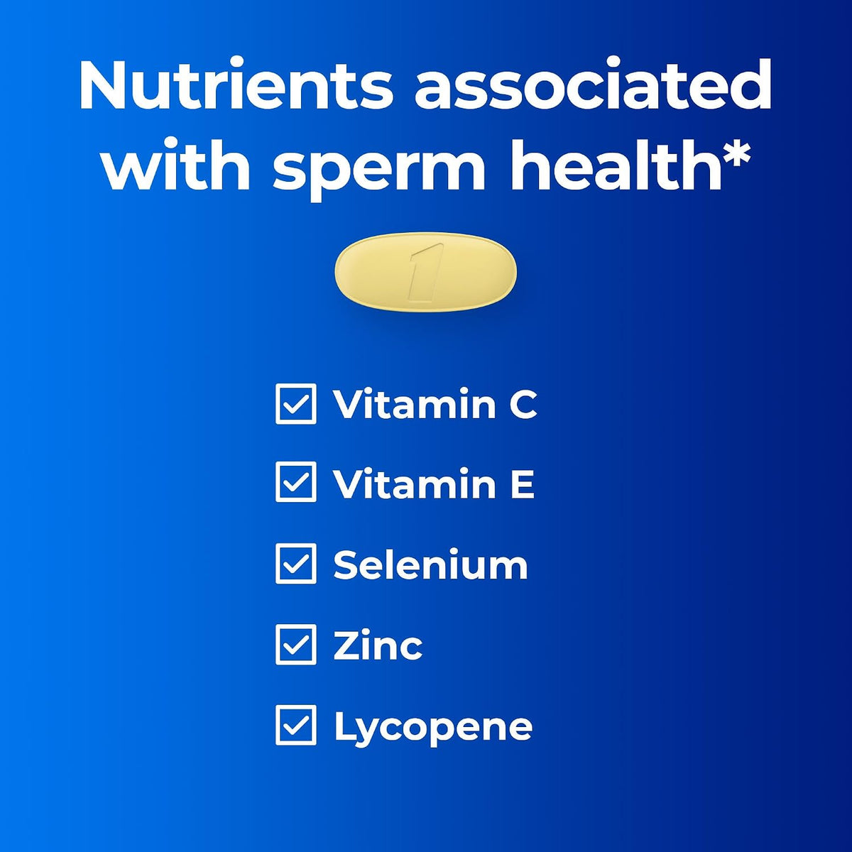 One A Day Men's Pre-Conception Health Multivitamin to Support Sperm Health, 30 Count - görsel 2