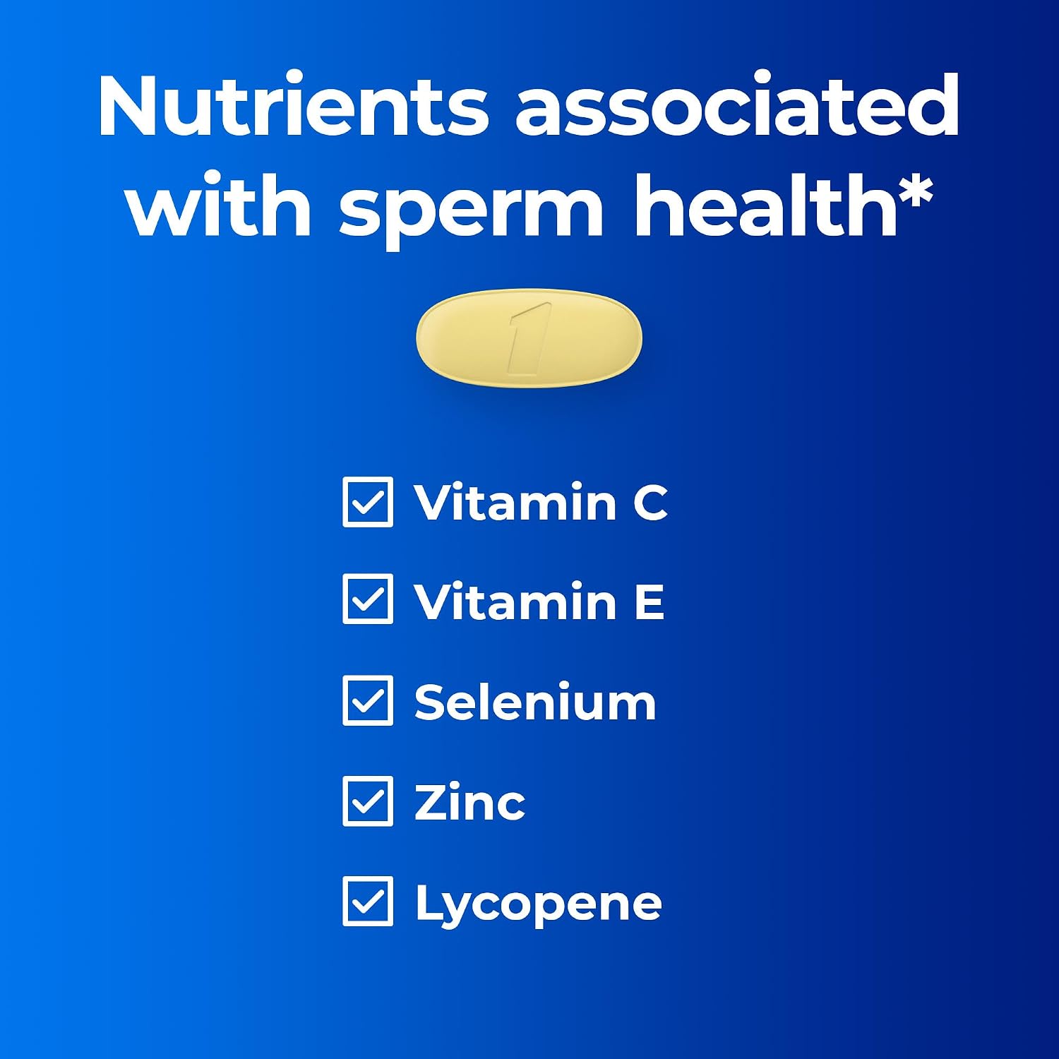 One A Day Men's Pre-Conception Health Multivitamin to Support Sperm Health, 30 Count - görsel 2