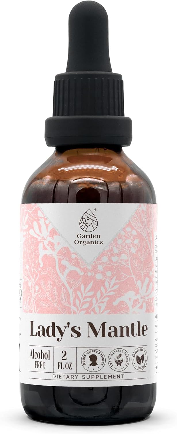 Lady's Mantle Alcohol-Free Natural Tincture Extract, Traditional Herbal Support, Liquid Drops (118 ml) - görsel 6