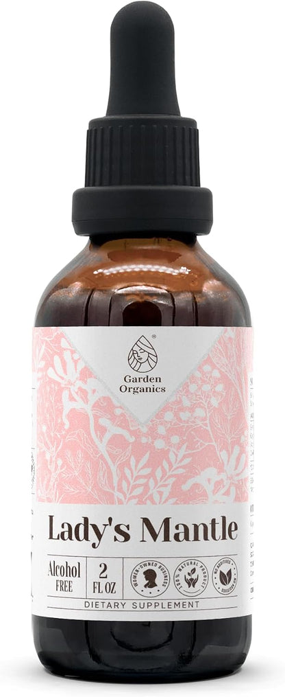 Lady's Mantle Alcohol-Free Natural Tincture Extract, Traditional Herbal Support, Liquid Drops (118 ml)