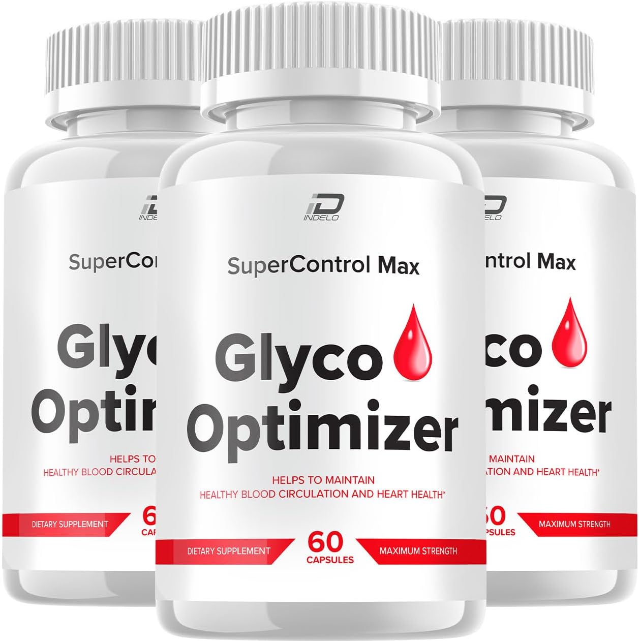 Super Control Max Glycogen Support Capsules Supplement - Supercontrolmax Optimiser Advanced Formula, Super Control Max, SuperControl Max Booster Reviews, Glycogen Supplement (3 Pack - 180 Capsules) - görsel 1