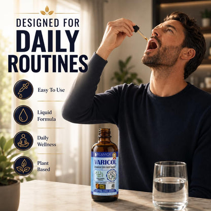 Varicol – Advanced Uric Acid Support Supplement – Liquid Formula – Tart Cherry, Chanca Piedra, Celery Seed, Ginger & More!