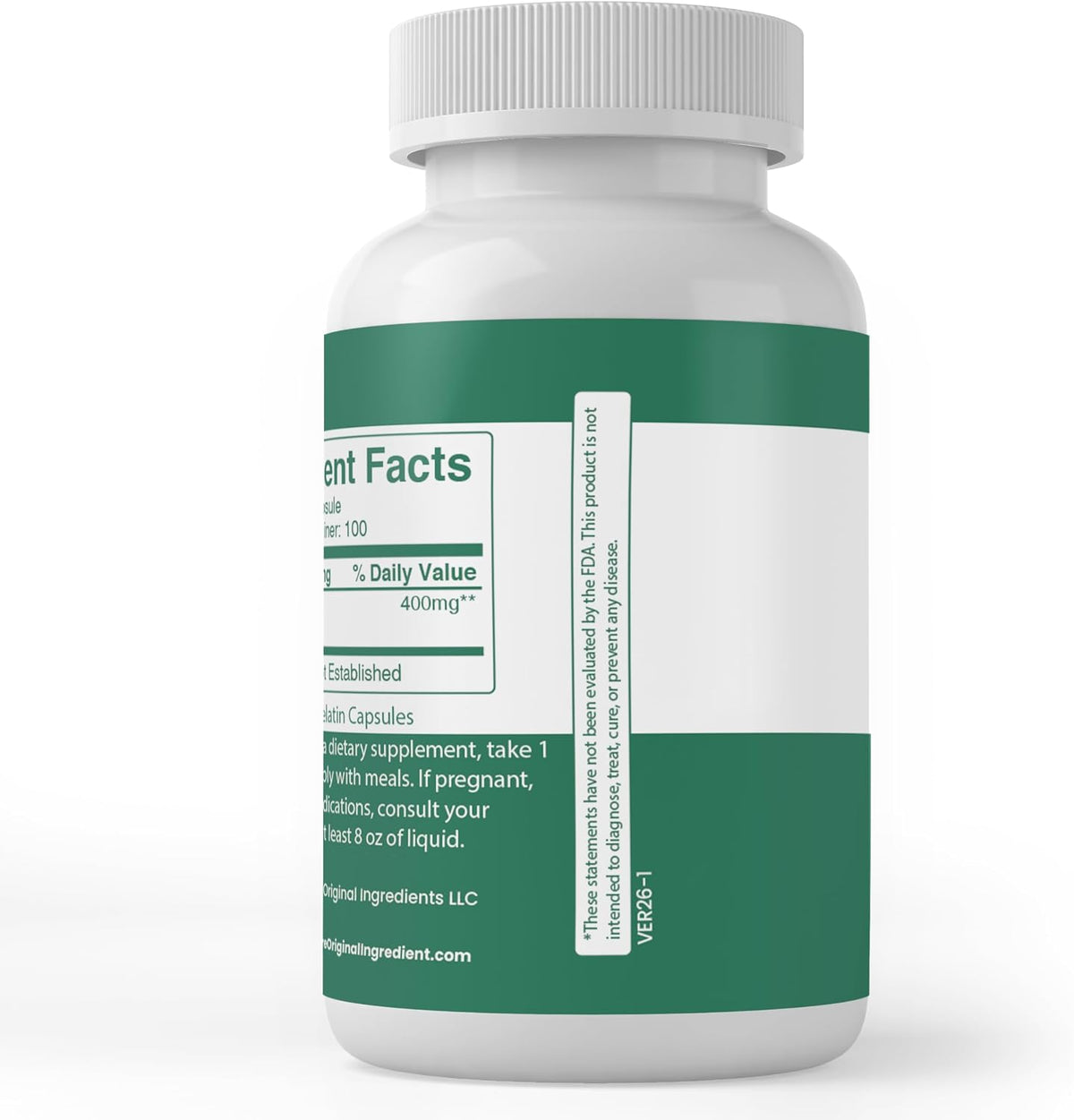 Pure Original Ingredients Houttuynia Cordata, 100 Capsules - Pure Single Ingredient Food Supplement - görsel 3